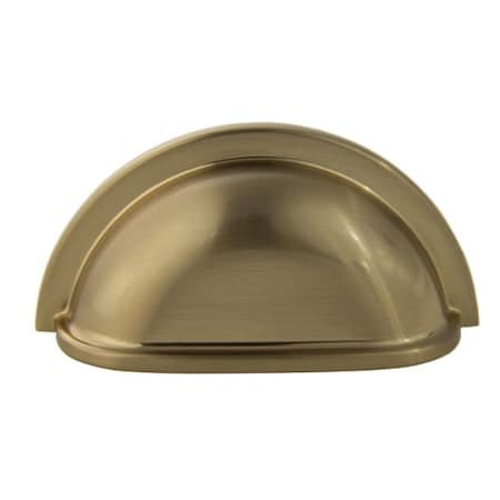 Crown 3-1/2" Cup Cabinet Pull with 3" Center to Center Rose Gold Finish CHP953RG